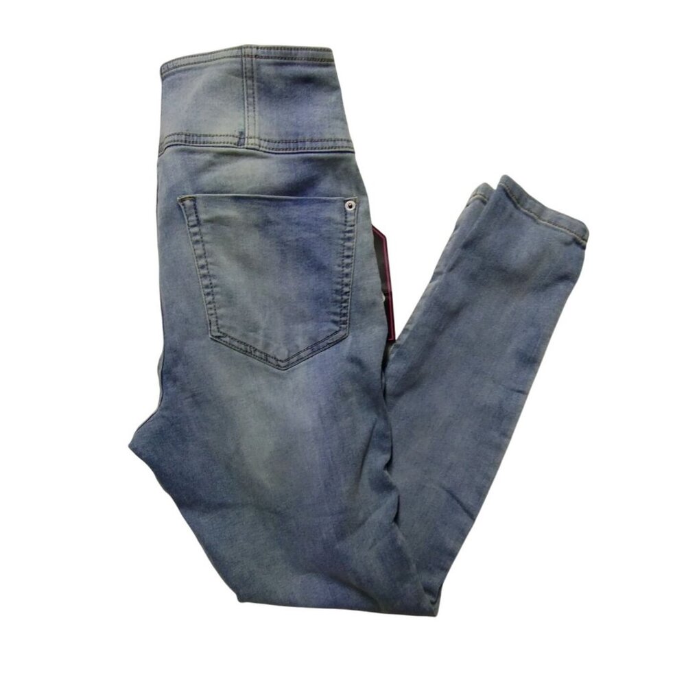 NOBO High-Waisted Skinny Fit Denim Jeans for Women w/ Button Fly Closure Size 11